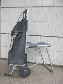 shopping cart with seat